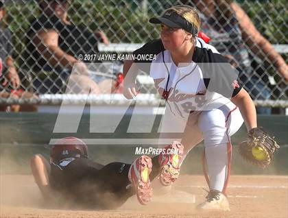 Thumbnail 2 in Ayala @ Hart (CIF SS D3 Semifinal) photogallery.