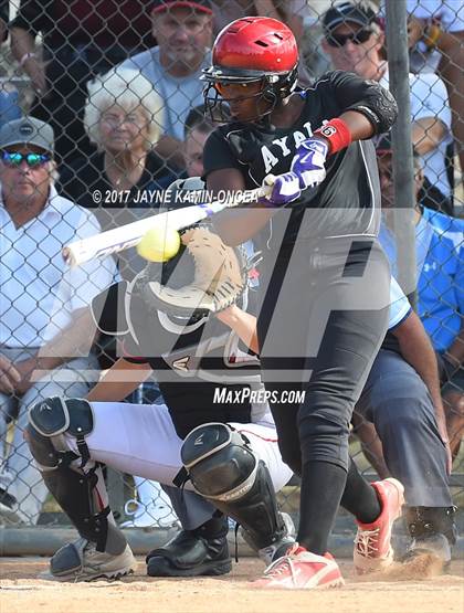 Thumbnail 1 in Ayala @ Hart (CIF SS D3 Semifinal) photogallery.