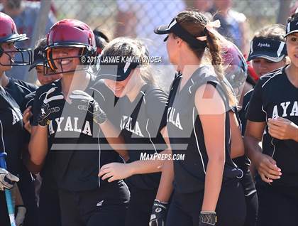 Thumbnail 2 in Ayala @ Hart (CIF SS D3 Semifinal) photogallery.