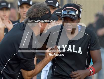Thumbnail 3 in Ayala @ Hart (CIF SS D3 Semifinal) photogallery.