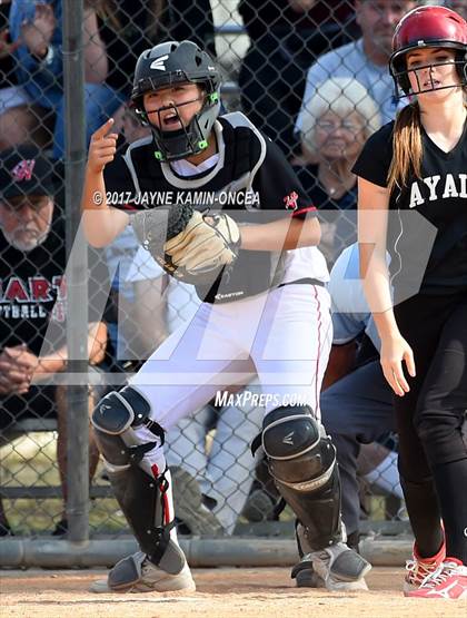 Thumbnail 1 in Ayala @ Hart (CIF SS D3 Semifinal) photogallery.
