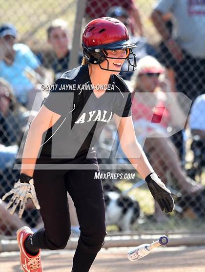 Thumbnail 2 in Ayala @ Hart (CIF SS D3 Semifinal) photogallery.