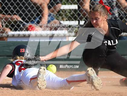 Thumbnail 3 in Ayala @ Hart (CIF SS D3 Semifinal) photogallery.