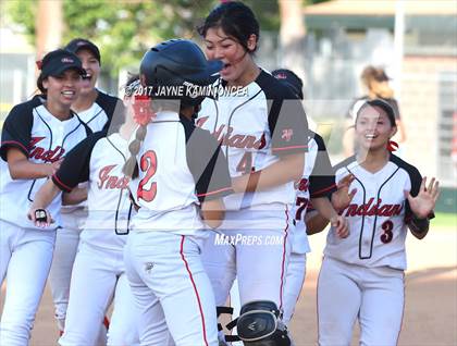 Thumbnail 1 in Ayala @ Hart (CIF SS D3 Semifinal) photogallery.