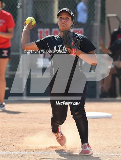 Thumbnail 2 in Ayala @ Hart (CIF SS D3 Semifinal) photogallery.