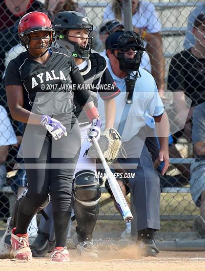 Thumbnail 3 in Ayala @ Hart (CIF SS D3 Semifinal) photogallery.