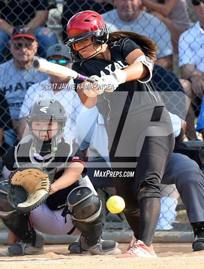 Thumbnail 2 in Ayala @ Hart (CIF SS D3 Semifinal) photogallery.