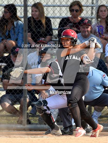Thumbnail 3 in Ayala @ Hart (CIF SS D3 Semifinal) photogallery.