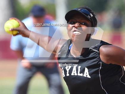 Thumbnail 2 in Ayala @ Hart (CIF SS D3 Semifinal) photogallery.