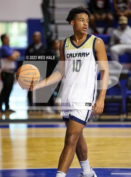 Thumbnail 2 in Dumas Academy vs Calvary Christian Academy (Ascender Classic) photogallery.