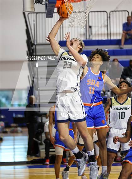 Thumbnail 2 in Dumas Academy vs Calvary Christian Academy (Ascender Classic) photogallery.