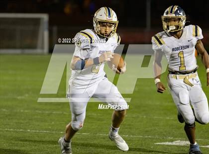 Thumbnail 1 in T.C. Roberson @ Olympic (NCHSAA 4A West Conference Round 1 Playoff) photogallery.