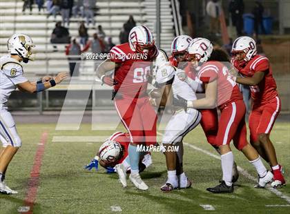 Thumbnail 2 in T.C. Roberson @ Olympic (NCHSAA 4A West Conference Round 1 Playoff) photogallery.
