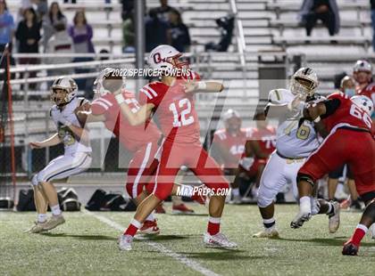 Thumbnail 2 in T.C. Roberson @ Olympic (NCHSAA 4A West Conference Round 1 Playoff) photogallery.