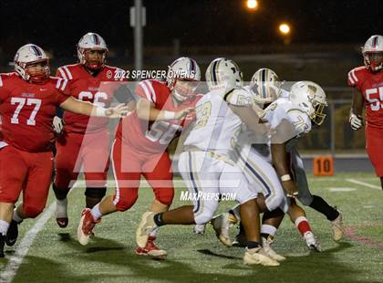 Thumbnail 2 in T.C. Roberson @ Olympic (NCHSAA 4A West Conference Round 1 Playoff) photogallery.