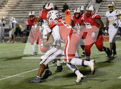 Thumbnail 3 in T.C. Roberson @ Olympic (NCHSAA 4A West Conference Round 1 Playoff) photogallery.
