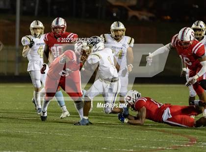 Thumbnail 2 in T.C. Roberson @ Olympic (NCHSAA 4A West Conference Round 1 Playoff) photogallery.