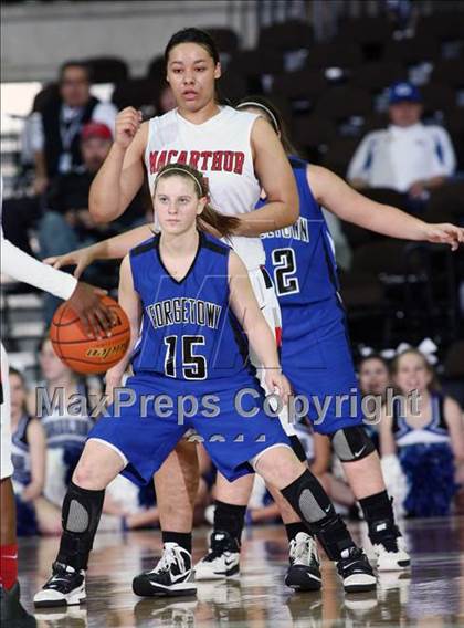 Thumbnail 3 in MacArthur vs. Georgetown (UIL 5A Final) photogallery.