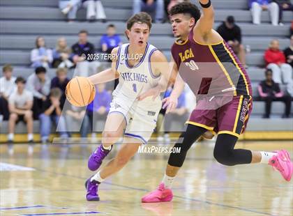 Thumbnail 3 in Layton Christian Academy vs. Pleasant Grove (5 for the Fight Hoopfest) photogallery.