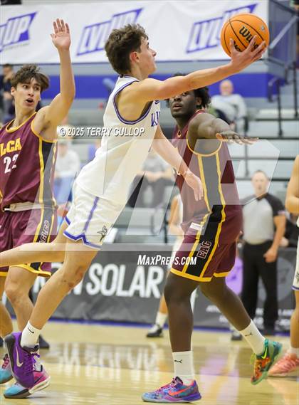 Thumbnail 2 in Layton Christian Academy vs. Pleasant Grove (5 for the Fight Hoopfest) photogallery.