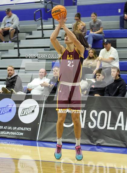 Thumbnail 3 in Layton Christian Academy vs. Pleasant Grove (5 for the Fight Hoopfest) photogallery.