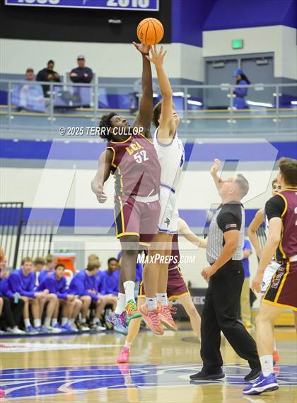 Thumbnail 1 in Layton Christian Academy vs. Pleasant Grove (5 for the Fight Hoopfest) photogallery.