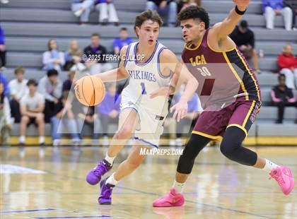 Thumbnail 1 in Layton Christian Academy vs. Pleasant Grove (5 for the Fight Hoopfest) photogallery.