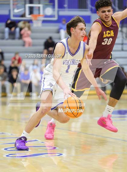 Thumbnail 3 in Layton Christian Academy vs. Pleasant Grove (5 for the Fight Hoopfest) photogallery.