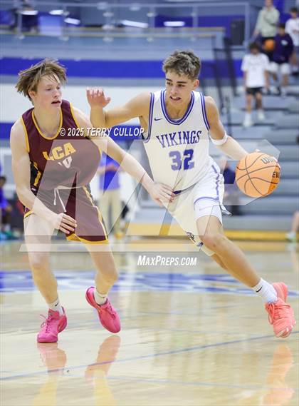 Thumbnail 1 in Layton Christian Academy vs. Pleasant Grove (5 for the Fight Hoopfest) photogallery.