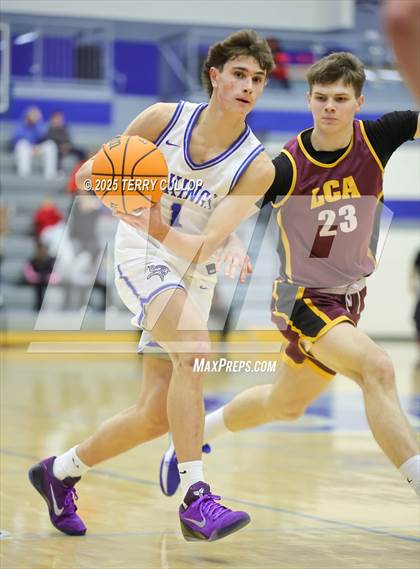 Thumbnail 1 in Layton Christian Academy vs. Pleasant Grove (5 for the Fight Hoopfest) photogallery.