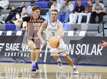 Thumbnail 1 in Layton Christian Academy vs. Pleasant Grove (5 for the Fight Hoopfest) photogallery.