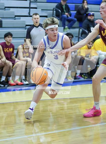 Thumbnail 2 in Layton Christian Academy vs. Pleasant Grove (5 for the Fight Hoopfest) photogallery.