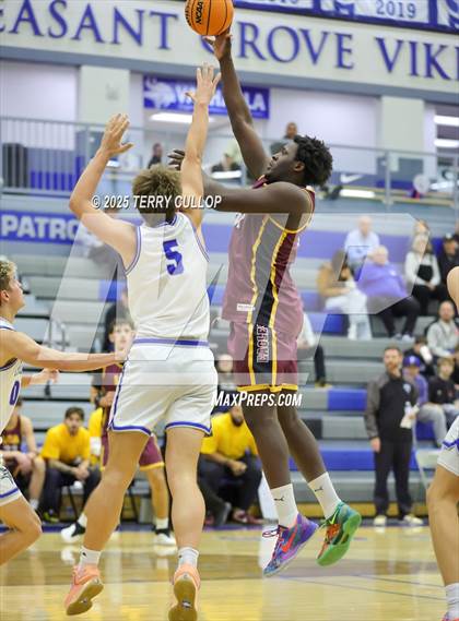 Thumbnail 2 in Layton Christian Academy vs. Pleasant Grove (5 for the Fight Hoopfest) photogallery.