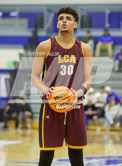 Thumbnail 2 in Layton Christian Academy vs. Pleasant Grove (5 for the Fight Hoopfest) photogallery.