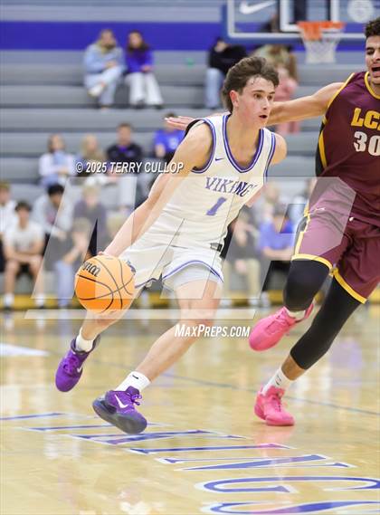 Thumbnail 3 in Layton Christian Academy vs. Pleasant Grove (5 for the Fight Hoopfest) photogallery.