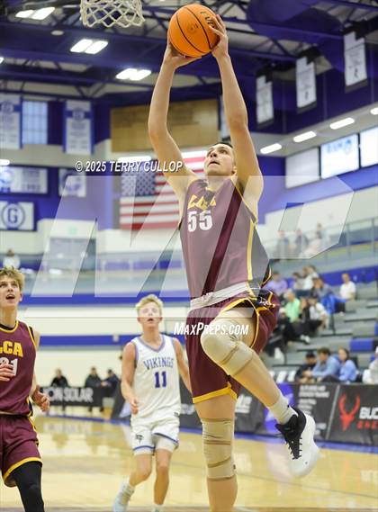 Thumbnail 3 in Layton Christian Academy vs. Pleasant Grove (5 for the Fight Hoopfest) photogallery.
