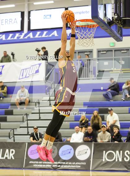 Thumbnail 1 in Layton Christian Academy vs. Pleasant Grove (5 for the Fight Hoopfest) photogallery.