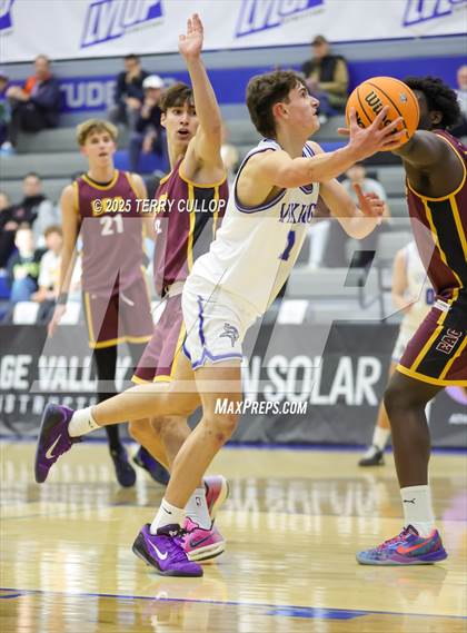 Thumbnail 1 in Layton Christian Academy vs. Pleasant Grove (5 for the Fight Hoopfest) photogallery.