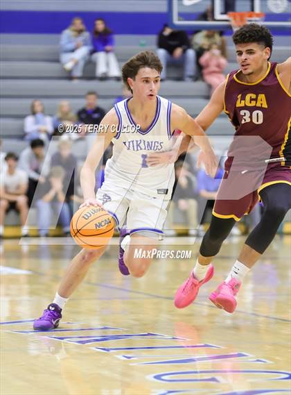 Thumbnail 1 in Layton Christian Academy vs. Pleasant Grove (5 for the Fight Hoopfest) photogallery.