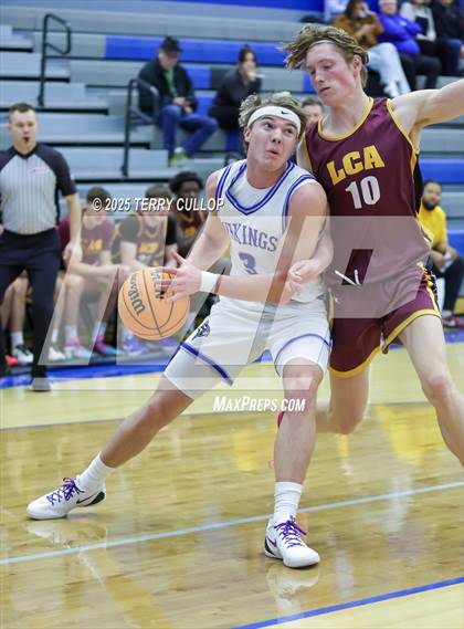 Thumbnail 1 in Layton Christian Academy vs. Pleasant Grove (5 for the Fight Hoopfest) photogallery.