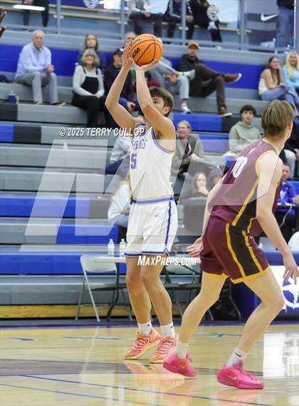 Thumbnail 3 in Layton Christian Academy vs. Pleasant Grove (5 for the Fight Hoopfest) photogallery.