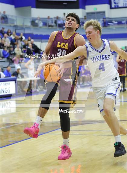 Thumbnail 1 in Layton Christian Academy vs. Pleasant Grove (5 for the Fight Hoopfest) photogallery.