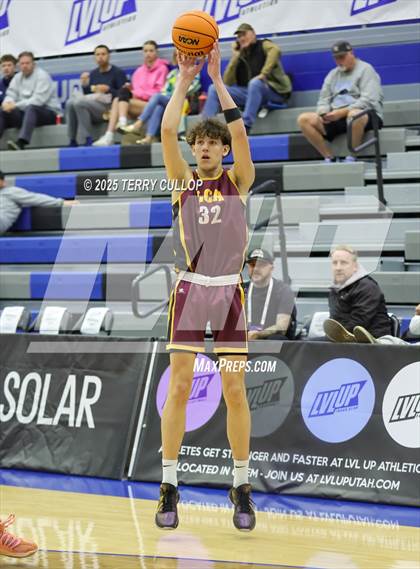 Thumbnail 2 in Layton Christian Academy vs. Pleasant Grove (5 for the Fight Hoopfest) photogallery.