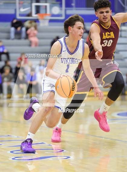 Thumbnail 2 in Layton Christian Academy vs. Pleasant Grove (5 for the Fight Hoopfest) photogallery.