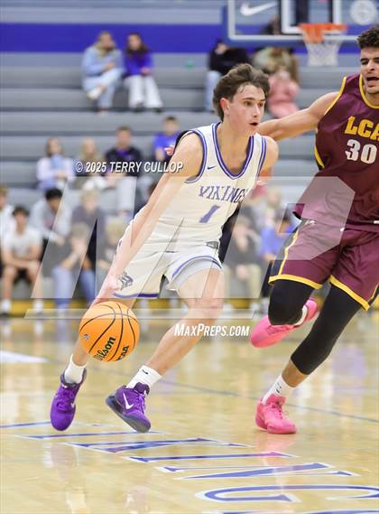 Thumbnail 2 in Layton Christian Academy vs. Pleasant Grove (5 for the Fight Hoopfest) photogallery.