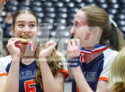 Thumbnail 3 in Cedar Park @ Wakeland (UIL 5A Volleyball Division II Final Medal Ceremony) photogallery.