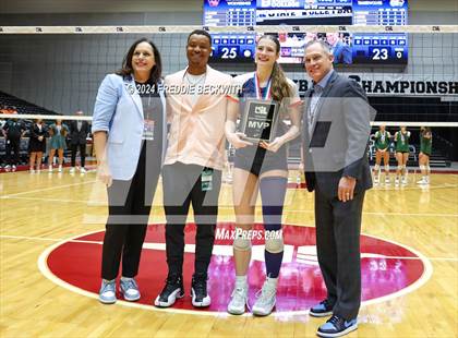 Thumbnail 3 in Cedar Park @ Wakeland (UIL 5A Volleyball Division II Final Medal Ceremony) photogallery.