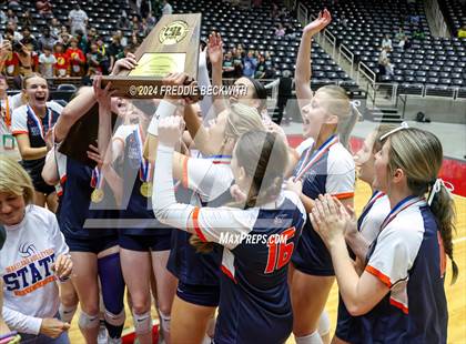 Thumbnail 1 in Cedar Park @ Wakeland (UIL 5A Volleyball Division II Final Medal Ceremony) photogallery.