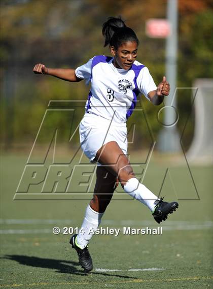 Thumbnail 2 in Math Science & Engineering vs Herbert Lehman (PSAL B Division Semifinal) photogallery.
