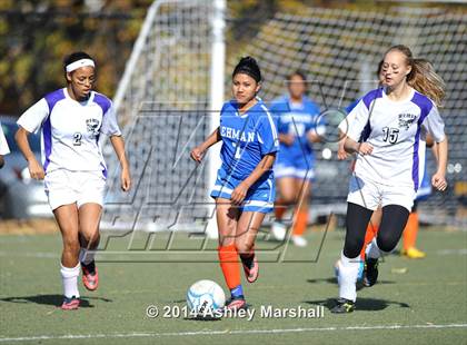 Thumbnail 2 in Math Science & Engineering vs Herbert Lehman (PSAL B Division Semifinal) photogallery.